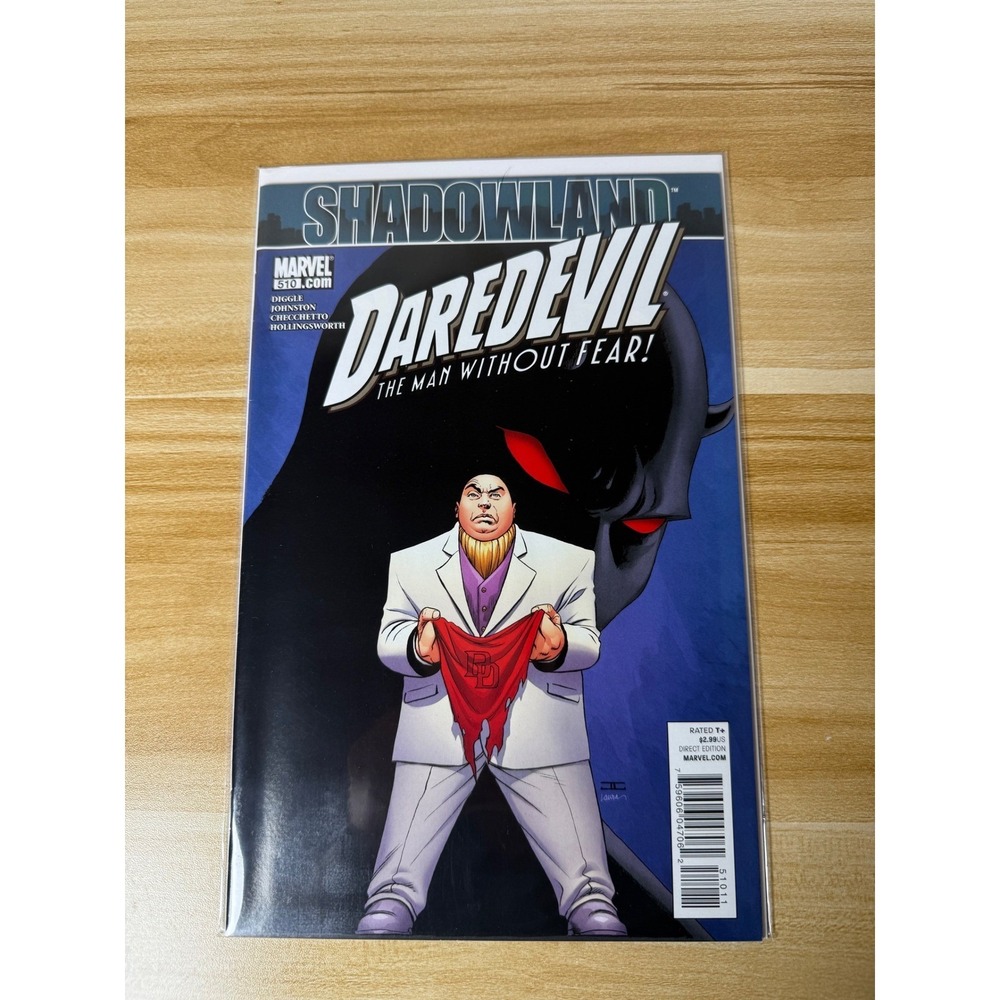 Shadowland Daredevil The Man Without Fear! Marvel Comic Book Issue #10